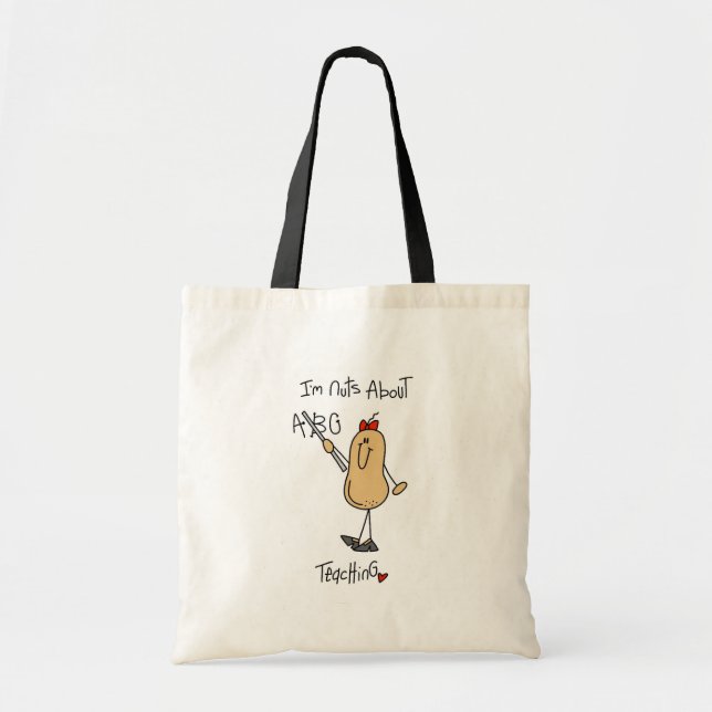 Tote Bag Écrous au sujet de l'enseignement (Devant)
