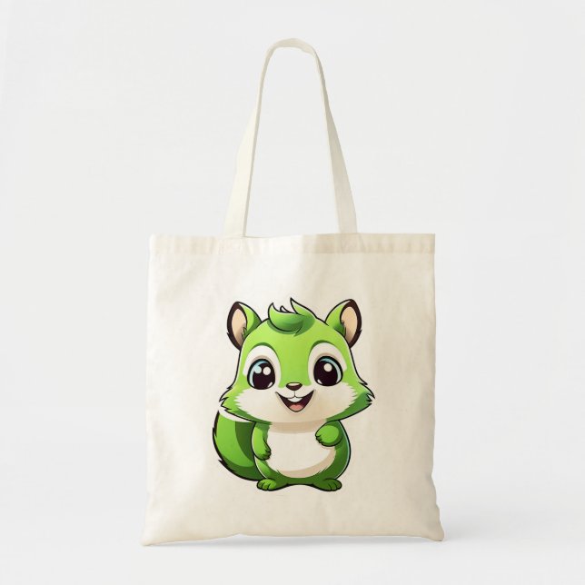 Tote Bag Écureuil animal adorable (Devant)