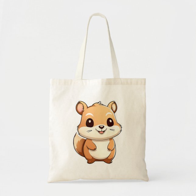 Tote Bag Écureuil animal adorable (Devant)