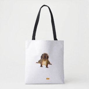 Tote Bag Écureuil brun mignon dans la neige