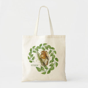 Tote Bag Écureuil d'aquarelle mignonne