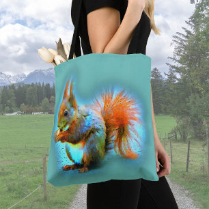 Tote Bag Écureuil de style moderne - cool