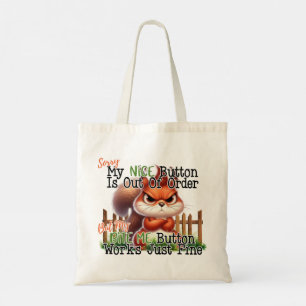 Tote Bag Écureuil drôle