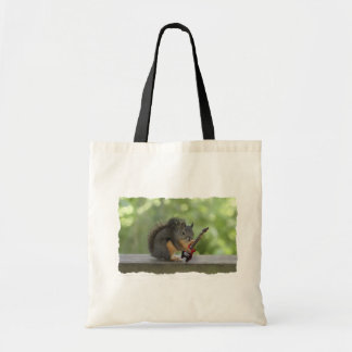 Tote Bag Écureuil jouant la guitare électrique