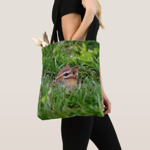 Tote Bag Écureuil terrestre bébé mignon Animal de faune 