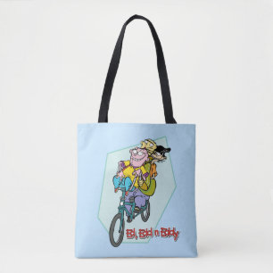 Tote Bag Ed, Edd, n Eddy sur un vélo