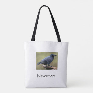 Tote Bag Edgar Allen Poe Raven Nevermore Fourre-tout