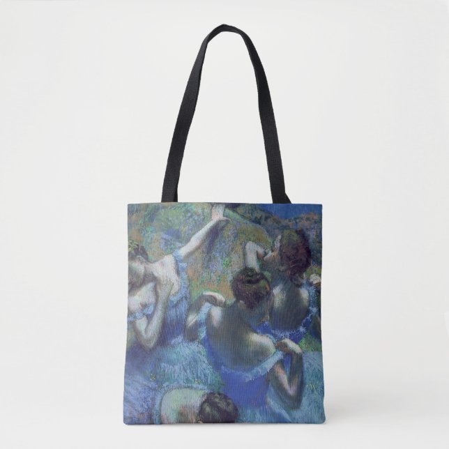 Tote Bag Edgar Degas| Blue Dancers, c.1899 (Devant)