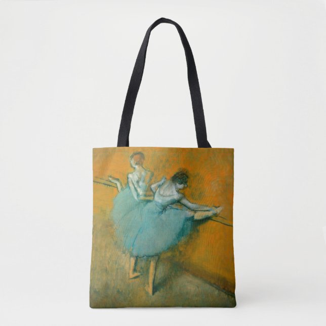 Tote Bag Edgar Degas Danseuses à la barre Impression : Art  (Devant)