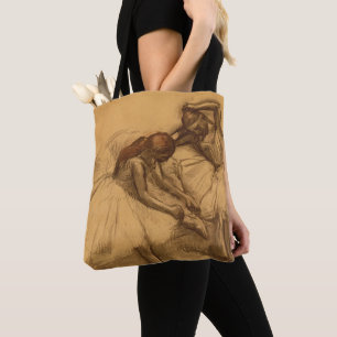 Tote Bag Edgar Degas   deux danseurs
