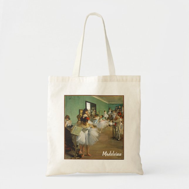 Tote Bag Edgar Degas La Classe Danse Ballerina Personnalisé (Devant)