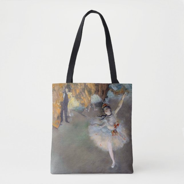 Tote Bag Edgar Degas - L'Étoile / Danseur sur scène (Devant)