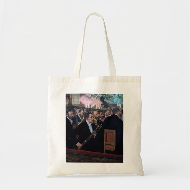 Tote Bag Edgar Degas - Orchestre à l'Opéra (Devant)
