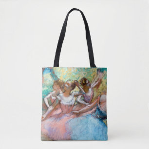 Tote Bag Edgar Degas - Quatre Ballerinas sur scène