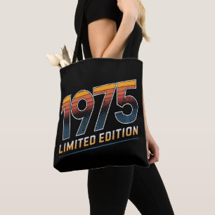 Tote Bag Edition limitée Année de naissance 1975