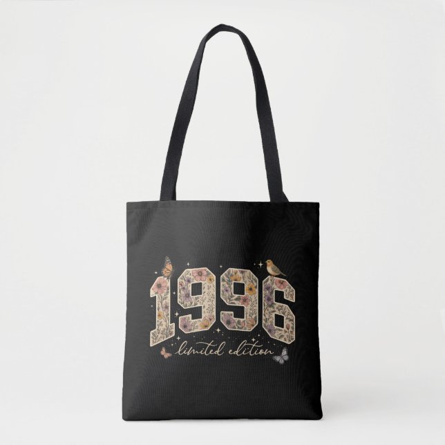 Tote Bag Édition limitée pour 30e anniversaire floral 1996 (Devant)
