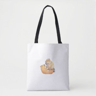 Tote Bag Édition spéciale Saint-Valentin capybara