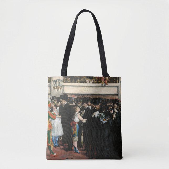 Tote Bag Edouard Manet - Bal masqué à l'Opéra (Devant)