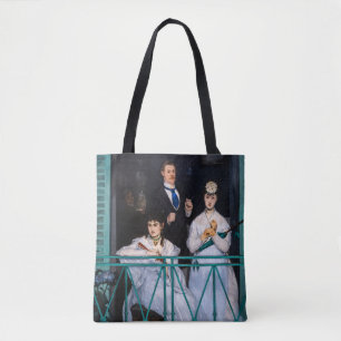 Tote Bag Edouard Manet - Balcon / Le Balcon