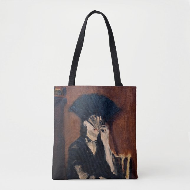 Tote Bag Edouard Manet - Berthe Morisot avec un éventail (Devant)