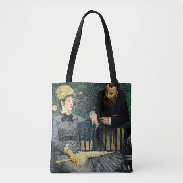 Tote Bag Edouard Manet - Dans la serre (Devant)