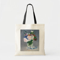 Edouard Manet - Fleurs dans un Vase de Cristal