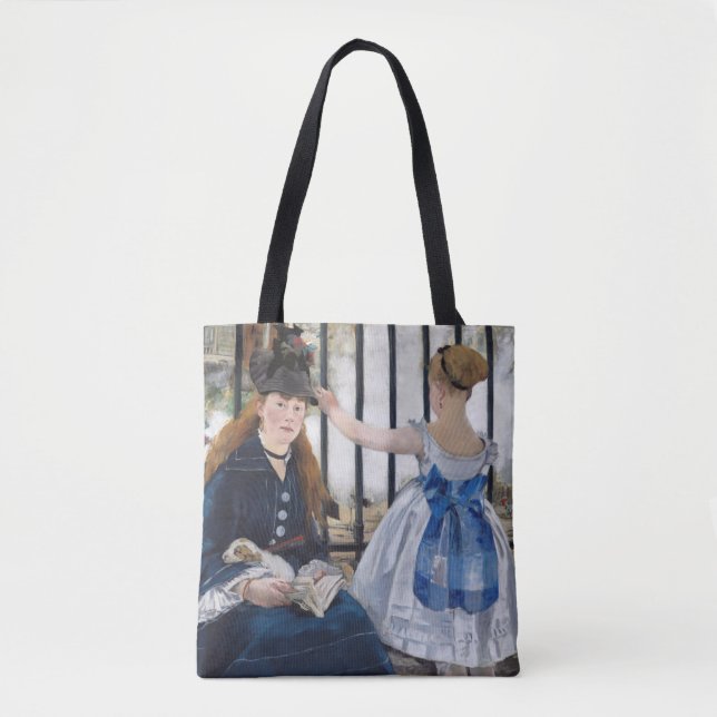 Tote Bag Edouard Manet - Le Chemin De Fer (Devant)