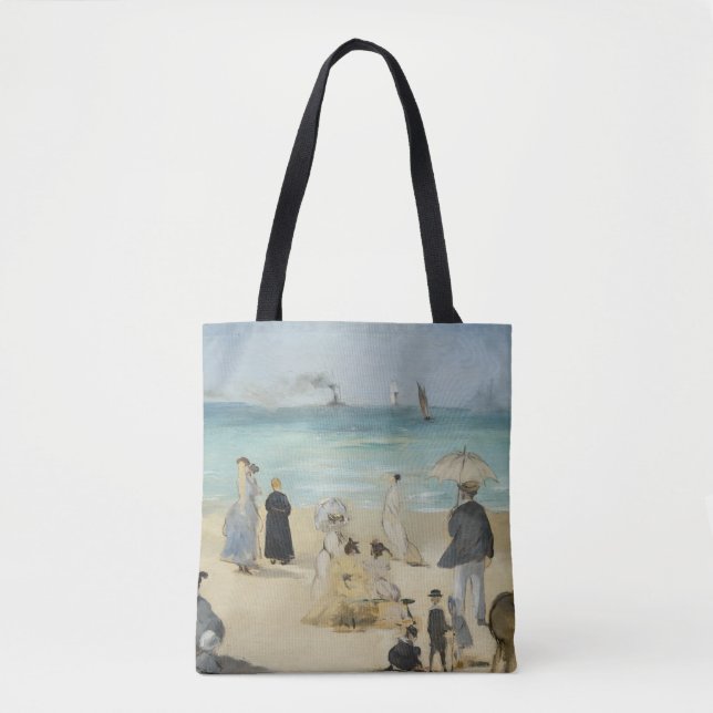 Tote Bag Edouard Manet - Sur la plage, Boulogne-sur-Mer (Devant)