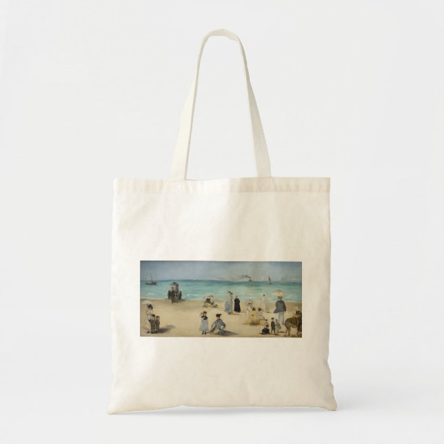 Tote Bag Edouard Manet - Sur la plage, Boulogne-sur-Mer (Devant)