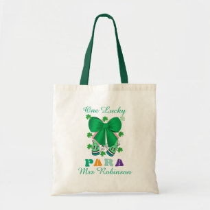 Tote Bag Éducateur personnalisé coquette St-Patrick