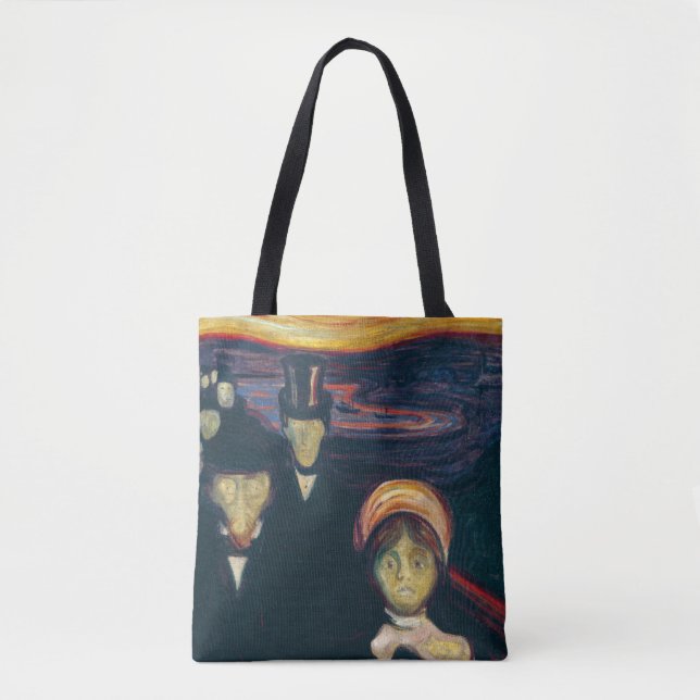 Tote Bag Edvard Munch - Anxiété (Devant)