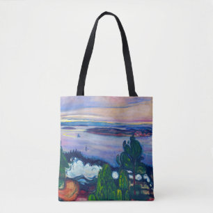 Tote Bag Edvard Munch - Fumée de train