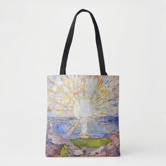 Tote Bag Edvard Munch - Le Soleil 1911 (Devant)