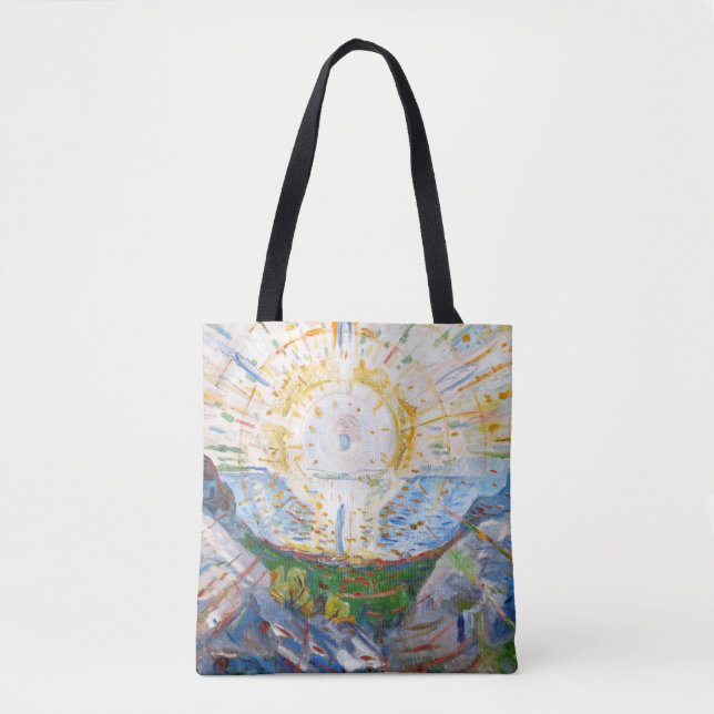 Tote Bag Edvard Munch - Le Soleil 1912 (Devant)