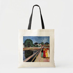 Tote Bag Edvard Munch - Les filles sur le pont 1902