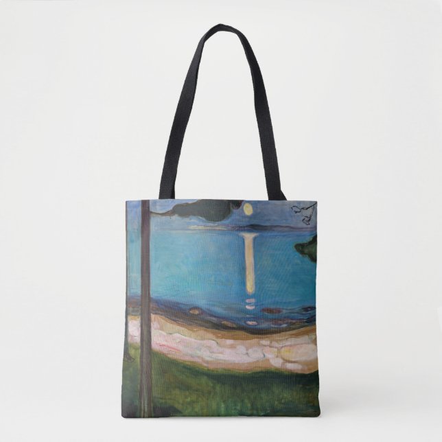 Tote Bag Edvard Munch - Lune (Devant)