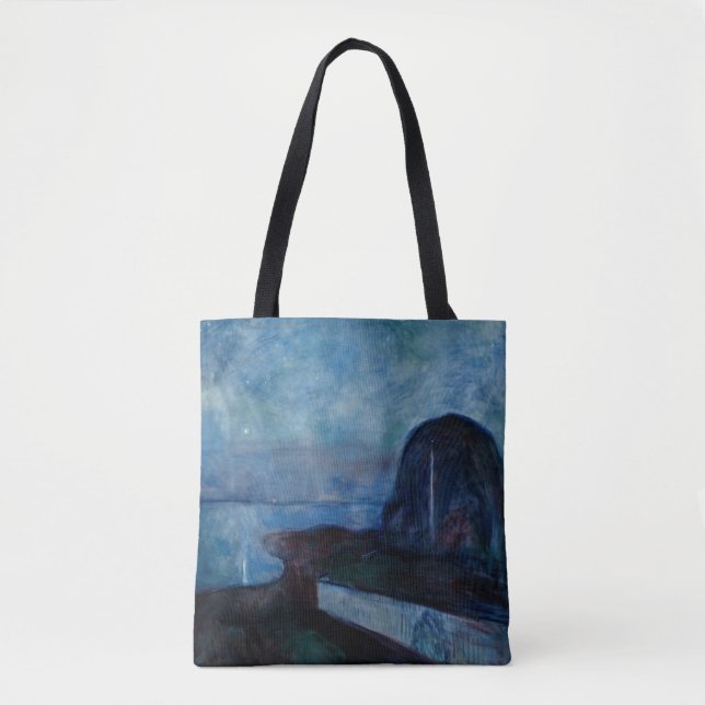 Tote Bag Edvard Munch - Nuit étoilée 1893 (Devant)