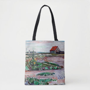 Tote Bag Edvard Munch - Seashore. Paysage près de Lubeck