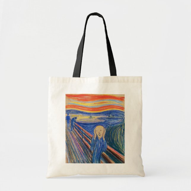 Tote Bag Edvard Munch - The Scream 1895 (Devant)