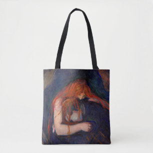 Tote Bag Edvard Munch - Vampire / Amour et douleur