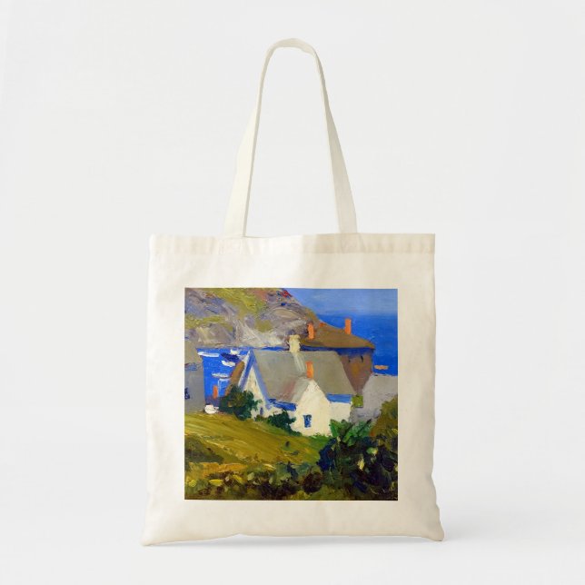 Tote Bag Edward Hopper Maisons Monhegan (Devant)