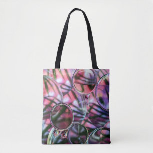 Tote Bag Effacer le papier peint numérique de l'eau de bul