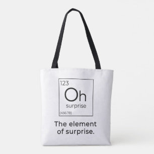 Tote Bag Effet de surprise la Science drôle