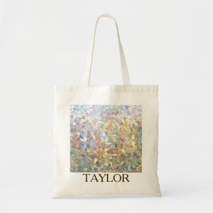 Tote Bag Effet de verre coloré prismatique - Arc-en-ciel pr