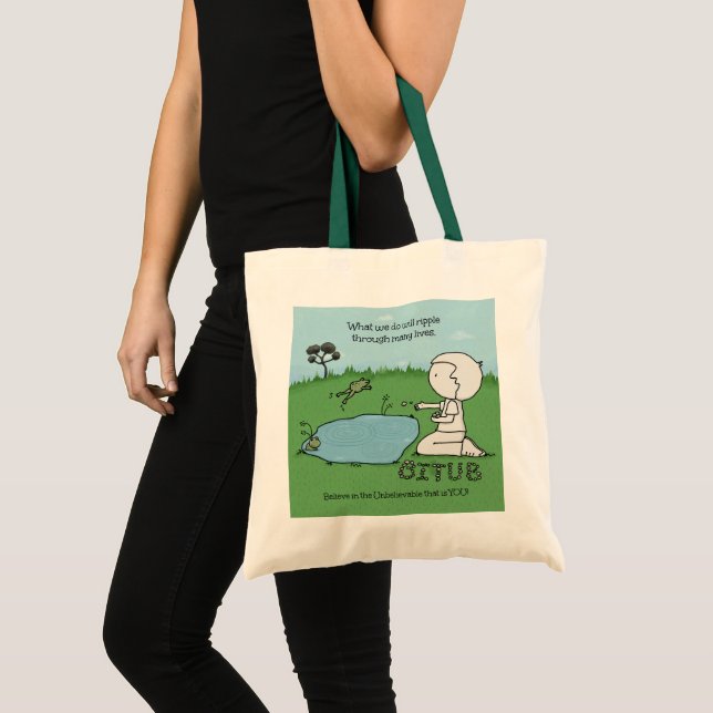 Tote Bag Effet Ripple (Devant (produit))