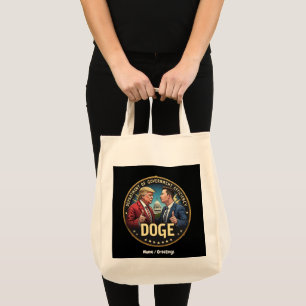 Tote Bag Efficacité du département du gouvernement TrumpElo