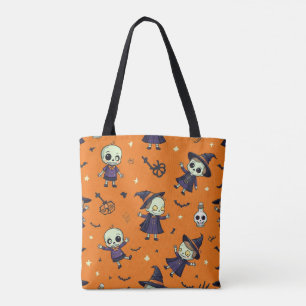 Tote Bag Éffrayant Chic Halloween Coussin - Festive
