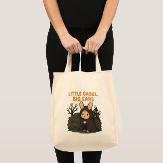 Tote Bag Éffrayant Cute Halloween Bunny Fourre-tout