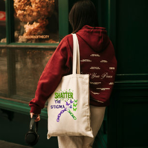 Tote Bag Effrayer la stigmatisation - Santé mentale