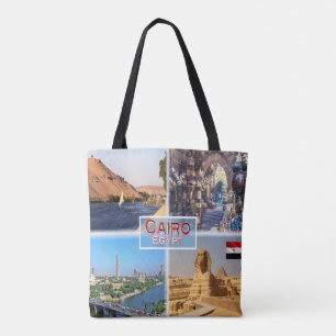 Tote Bag EG Cairo - River Nile - Khan el Khalili -
